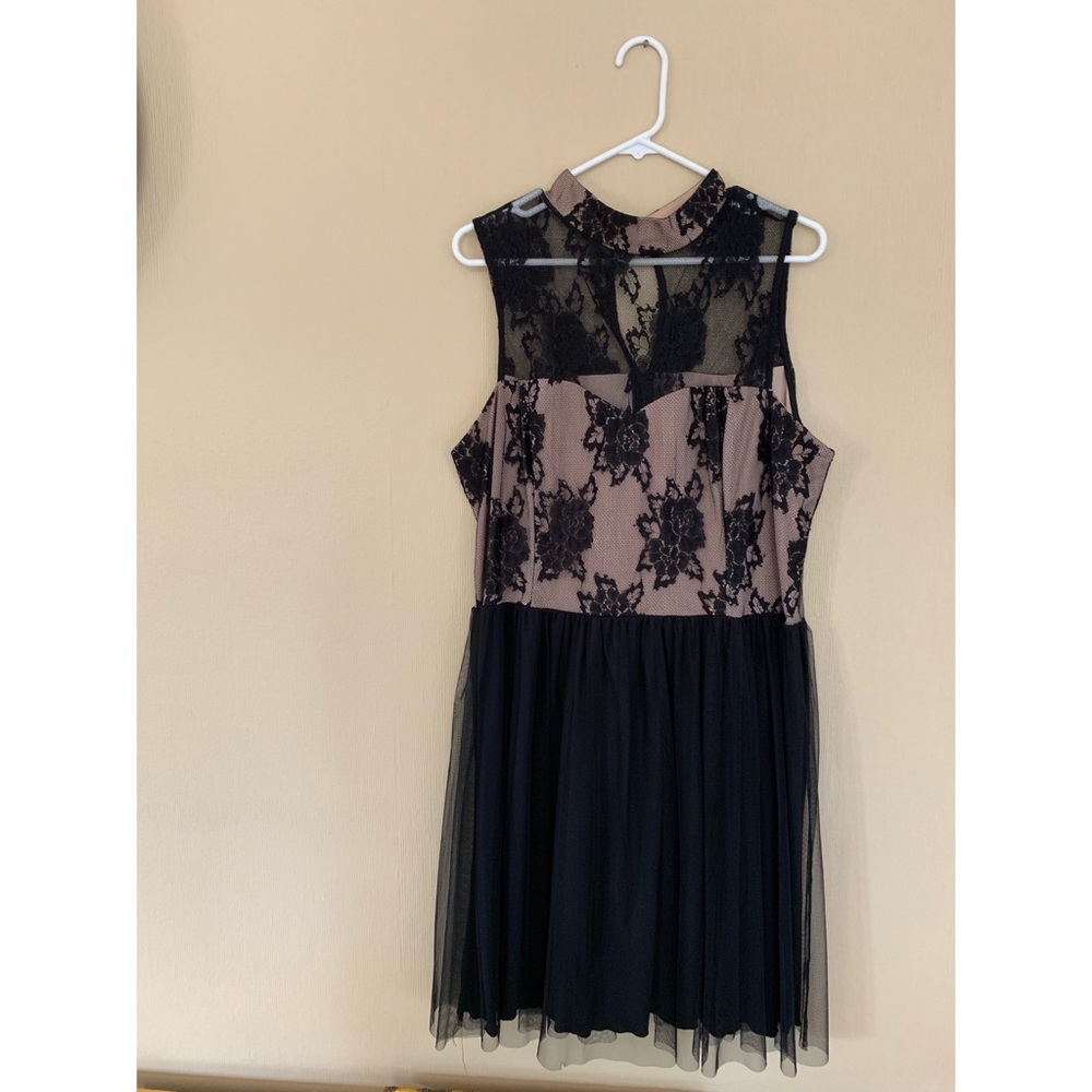 Lacey plus size dress